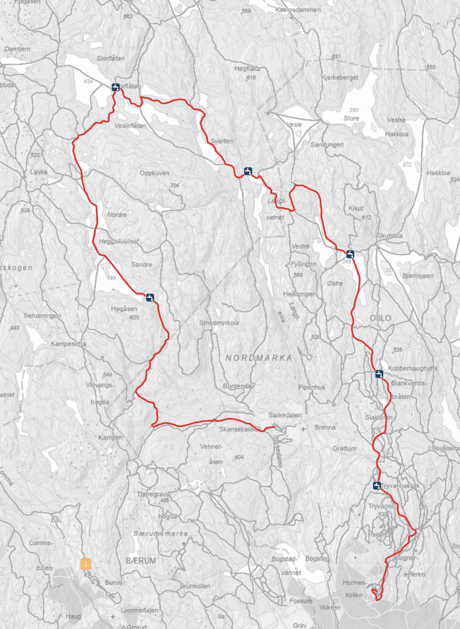 Holmenkollmarsjen Race Course
