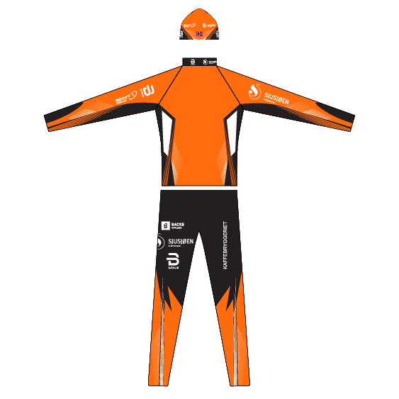 Team Sjusjøen Kaffebryggeriet race suit